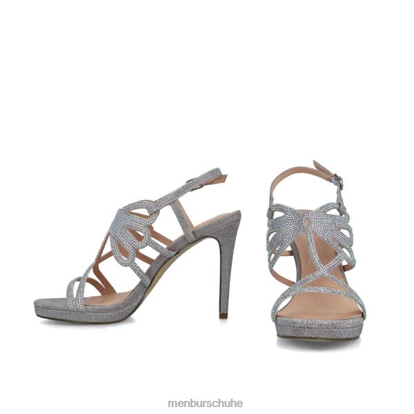 mittlere und niedrige Absätze Menbur Euporie Silber Frauen 2R0V01683