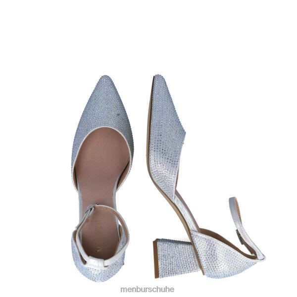 mittlere und niedrige Absätze Menbur Fluorita Silber Frauen 2R0V05694