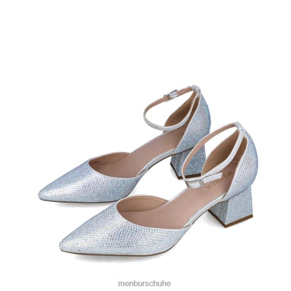 mittlere und niedrige Absätze Menbur Fluorita Silber Frauen 2R0V05694