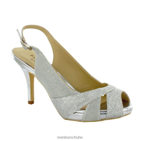 mittlere und niedrige Absätze Menbur Forsitia Silber Frauen 2R0V06042