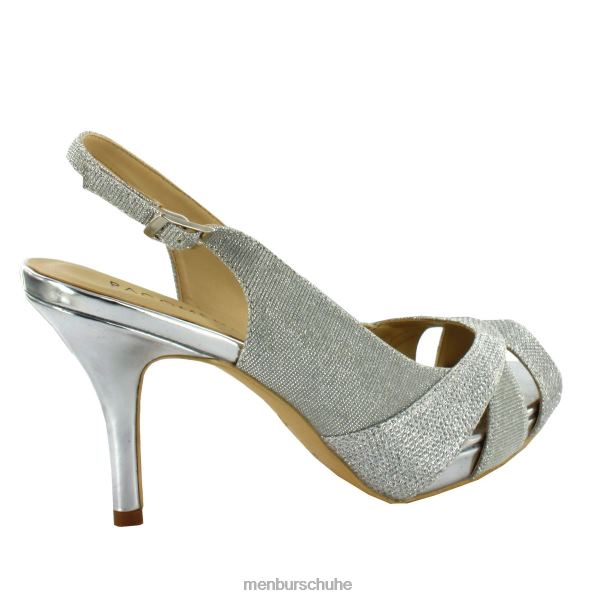 mittlere und niedrige Absätze Menbur Forsitia Silber Frauen 2R0V06042
