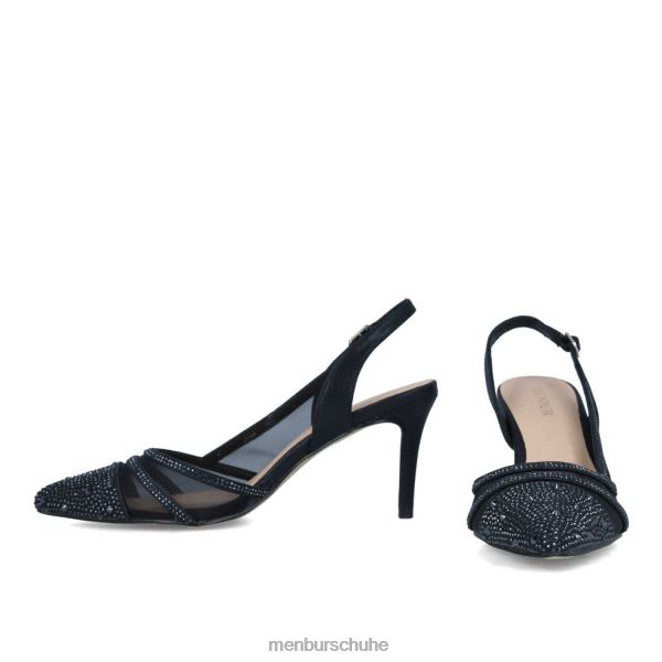 mittlere und niedrige Absätze Menbur Glauko Schwarz Frauen 2R0V01700