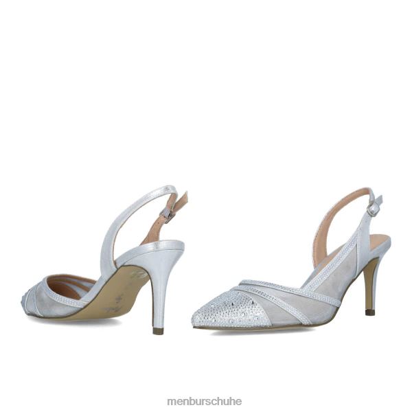mittlere und niedrige Absätze Menbur Glauko Silber Frauen 2R0V05812