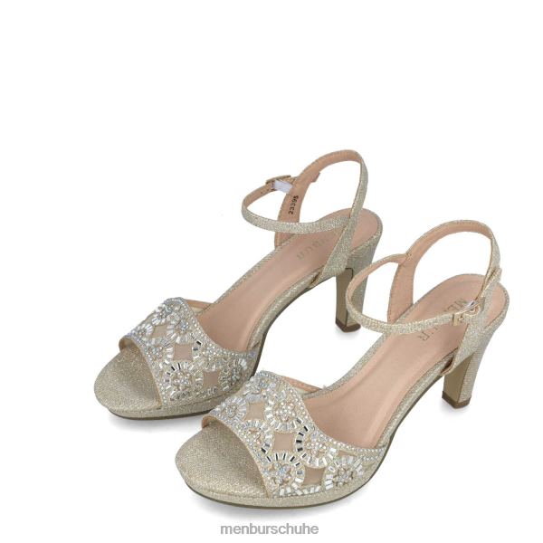 mittlere und niedrige Absätze Menbur Hambergita Gold Frauen 2R0V01624