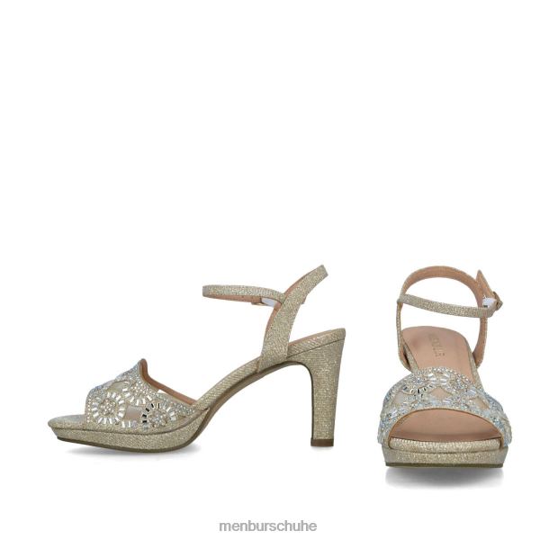 mittlere und niedrige Absätze Menbur Hambergita Gold Frauen 2R0V01624