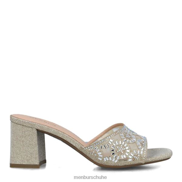 mittlere und niedrige Absätze Menbur Hambergita Gold Frauen 2R0V01646