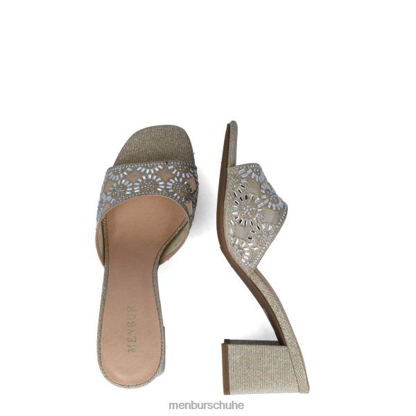 mittlere und niedrige Absätze Menbur Hambergita Gold Frauen 2R0V01646