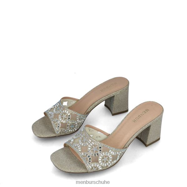 mittlere und niedrige Absätze Menbur Hambergita Gold Frauen 2R0V01646