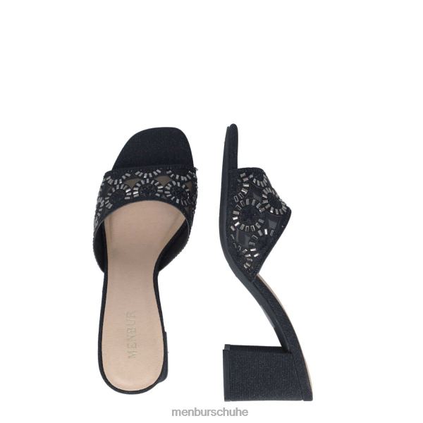 mittlere und niedrige Absätze Menbur Hambergita Schwarz Frauen 2R0V05656