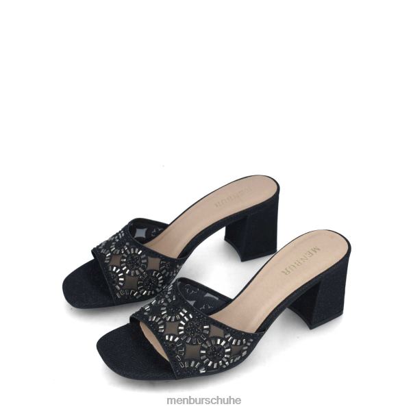 mittlere und niedrige Absätze Menbur Hambergita Schwarz Frauen 2R0V05656