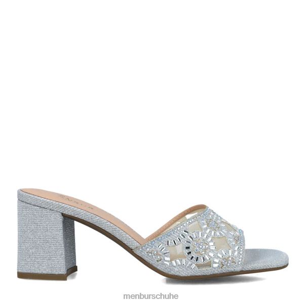 mittlere und niedrige Absätze Menbur Hambergita Silber Frauen 2R0V05657