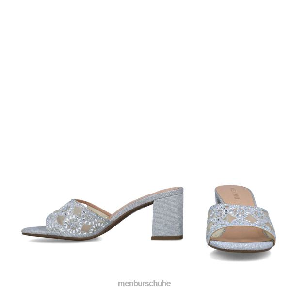 mittlere und niedrige Absätze Menbur Hambergita Silber Frauen 2R0V05657