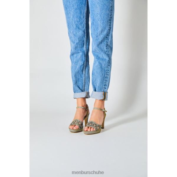 mittlere und niedrige Absätze Menbur Hambergita grau Frauen 2R0V05602