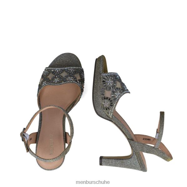 mittlere und niedrige Absätze Menbur Hambergita grau Frauen 2R0V05602