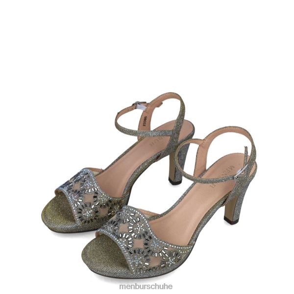 mittlere und niedrige Absätze Menbur Hambergita grau Frauen 2R0V05602