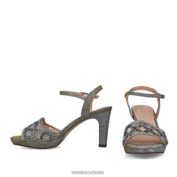 mittlere und niedrige Absätze Menbur Hambergita grau Frauen 2R0V05602