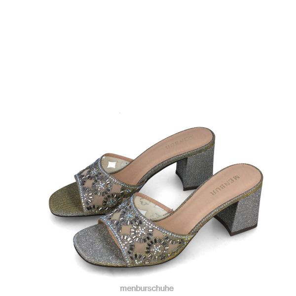 mittlere und niedrige Absätze Menbur Hambergita grau Frauen 2R0V05658