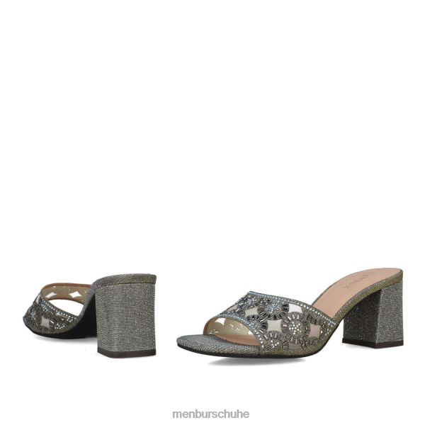mittlere und niedrige Absätze Menbur Hambergita grau Frauen 2R0V05658