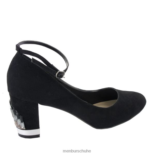 mittlere und niedrige Absätze Menbur Kanada Schwarz Frauen 2R0V01785