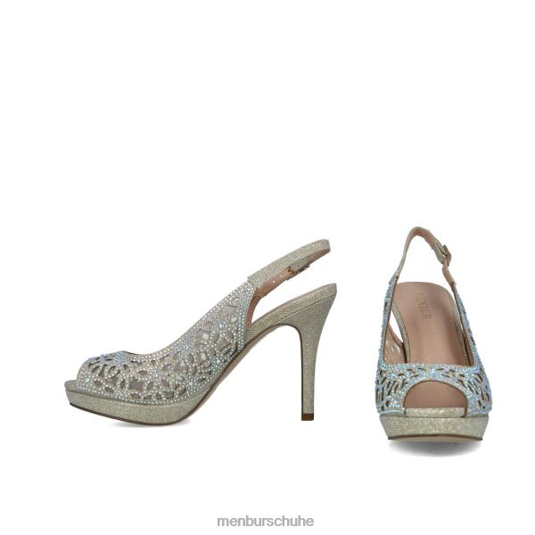 mittlere und niedrige Absätze Menbur Kanopus Gold Frauen 2R0V05571