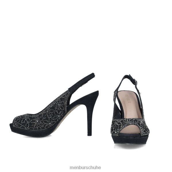 mittlere und niedrige Absätze Menbur Kanopus Schwarz Frauen 2R0V05572