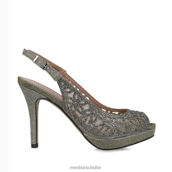 mittlere und niedrige Absätze Menbur Kanopus grau Frauen 2R0V05573