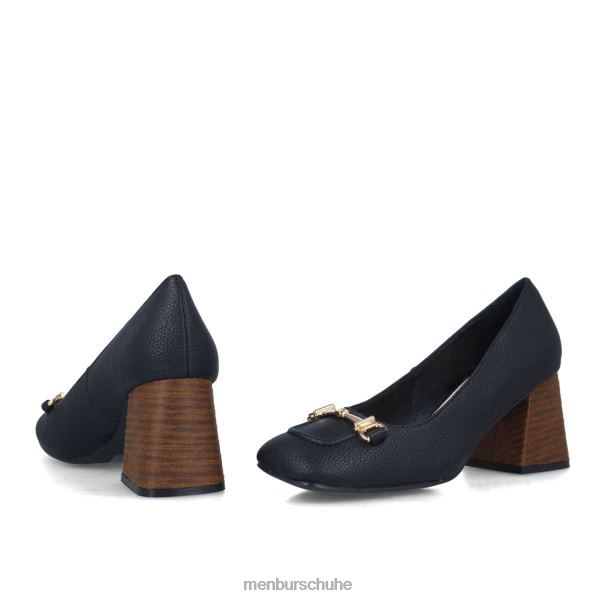 mittlere und niedrige Absätze Menbur Koralle Schwarz Frauen 2R0V01633