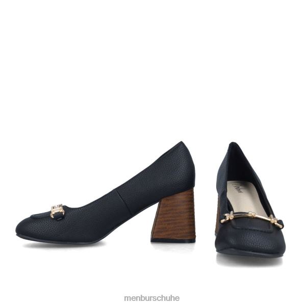 mittlere und niedrige Absätze Menbur Koralle Schwarz Frauen 2R0V01633