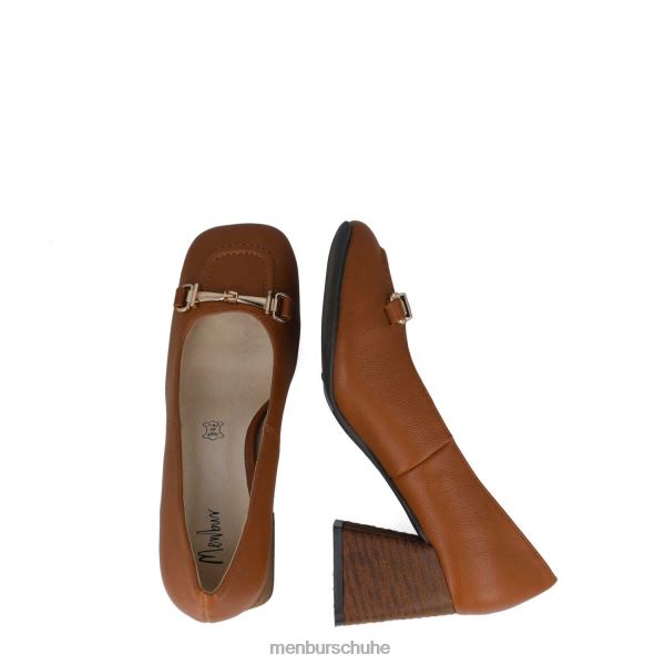 mittlere und niedrige Absätze Menbur Koralle braun Frauen 2R0V05622