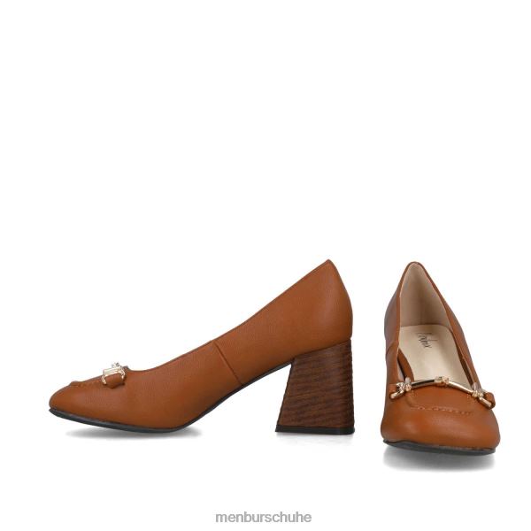 mittlere und niedrige Absätze Menbur Koralle braun Frauen 2R0V05622