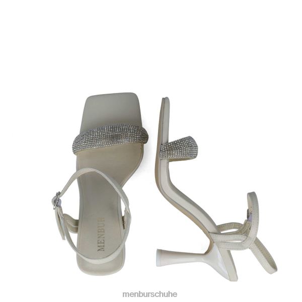 mittlere und niedrige Absätze Menbur Luchs Weiß Frauen 2R0V01579