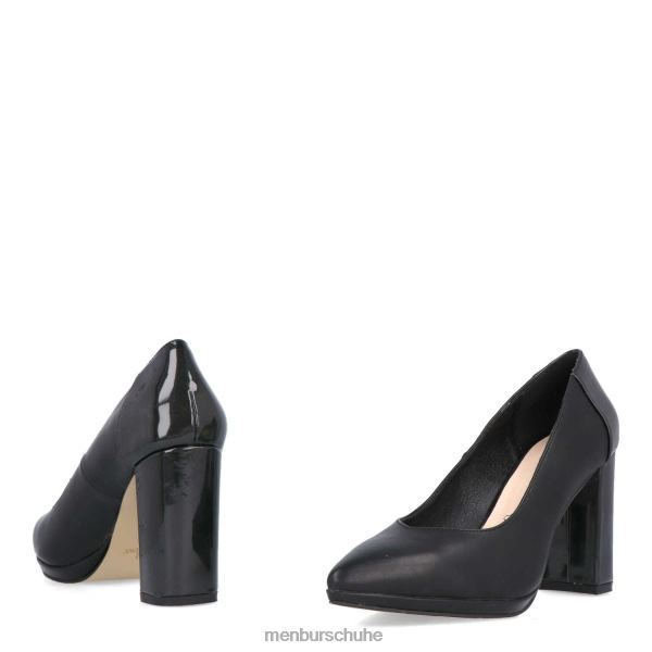 mittlere und niedrige Absätze Menbur Maser Schwarz Frauen 2R0V01862