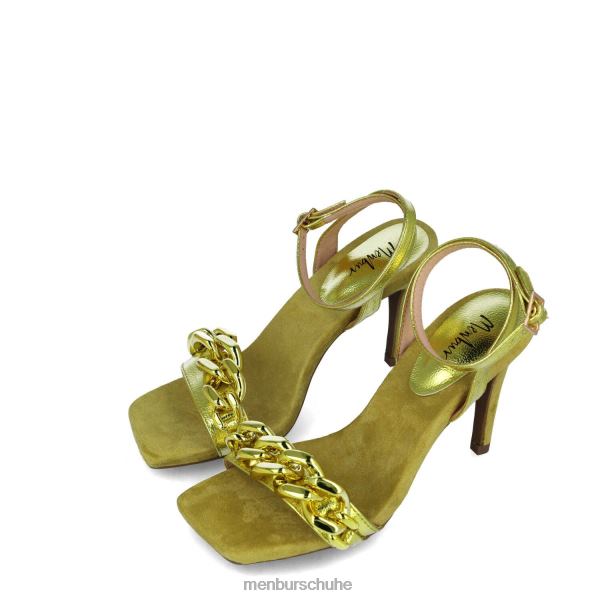 mittlere und niedrige Absätze Menbur Meliade Gelb Frauen 2R0V01670