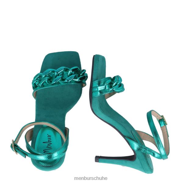 mittlere und niedrige Absätze Menbur Meliade Grün Frauen 2R0V05711