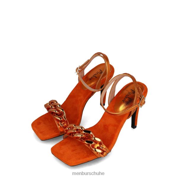 mittlere und niedrige Absätze Menbur Meliade Orange Frauen 2R0V05712