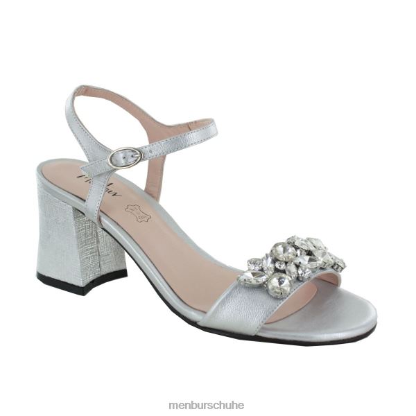 mittlere und niedrige Absätze Menbur Milie Silber Frauen 2R0V02081
