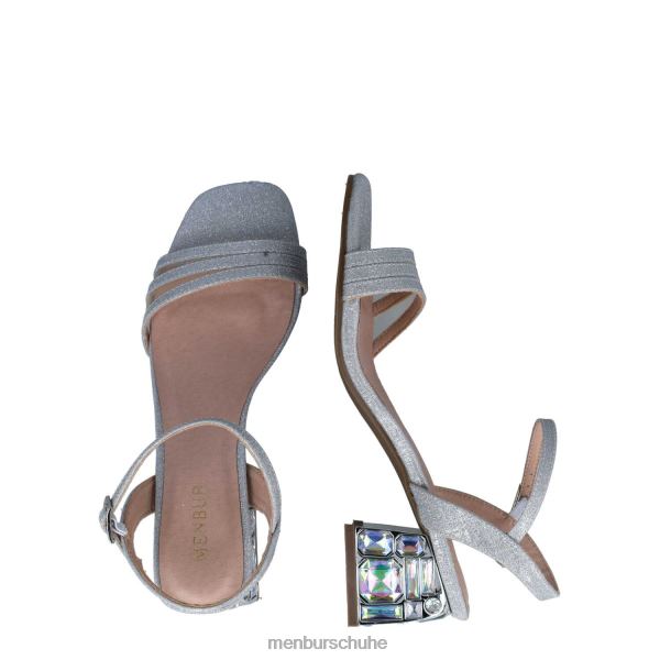 mittlere und niedrige Absätze Menbur Moldavita Silber Frauen 2R0V05674