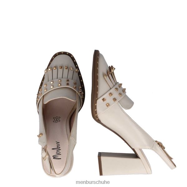 mittlere und niedrige Absätze Menbur Oleandra Weiß Frauen 2R0V05878