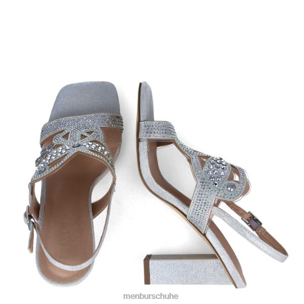 mittlere und niedrige Absätze Menbur Onix Silber Frauen 2R0V05679