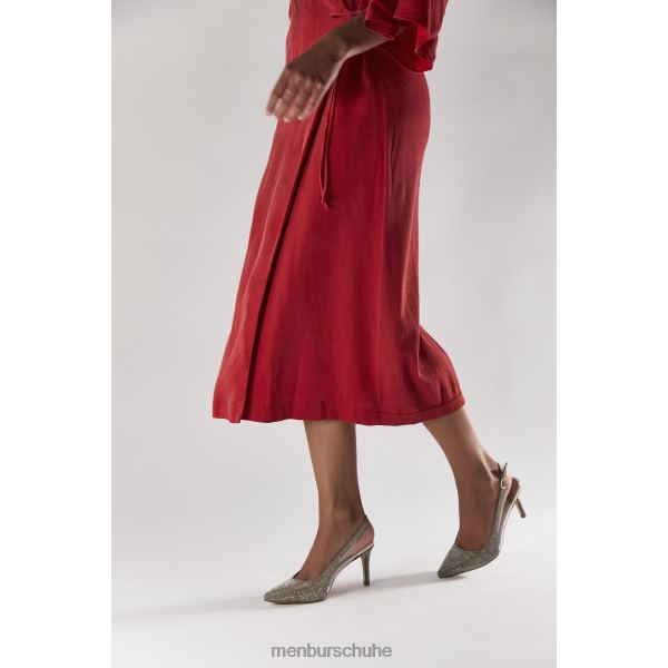 mittlere und niedrige Absätze Menbur Pasquali Gold Frauen 2R0V05901