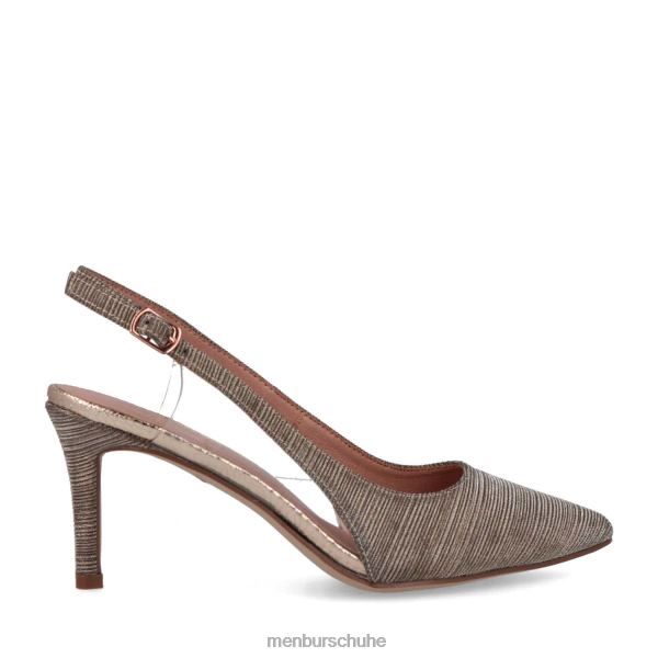 mittlere und niedrige Absätze Menbur Pasquali Gold Frauen 2R0V05901