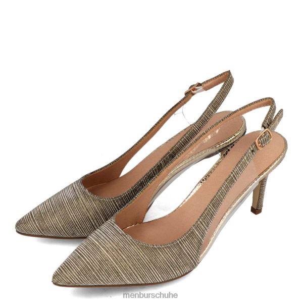 mittlere und niedrige Absätze Menbur Pasquali Gold Frauen 2R0V05901