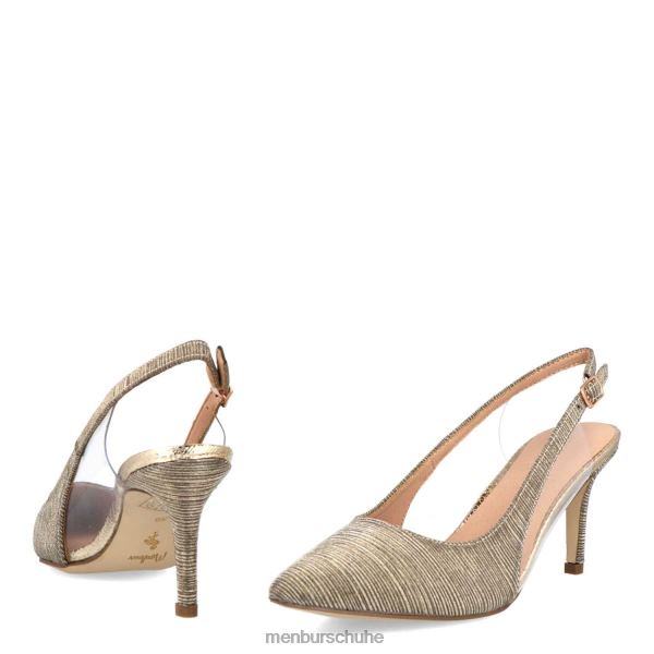 mittlere und niedrige Absätze Menbur Pasquali Gold Frauen 2R0V05901