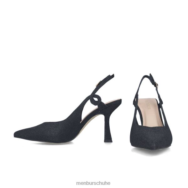 mittlere und niedrige Absätze Menbur Pollux Schwarz Frauen 2R0V05546