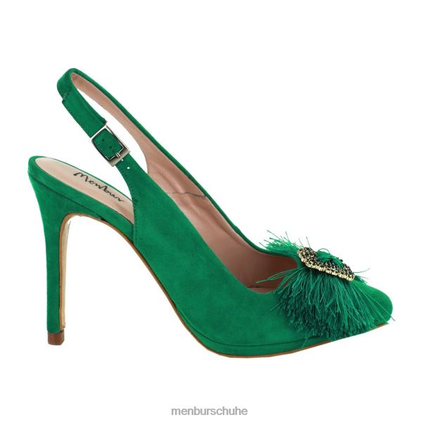 mittlere und niedrige Absätze Menbur Potenz Grün Frauen 2R0V02016