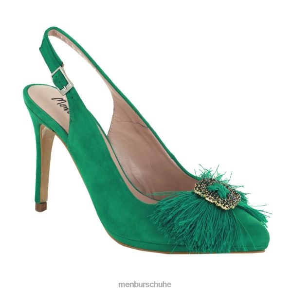 mittlere und niedrige Absätze Menbur Potenz Grün Frauen 2R0V02016