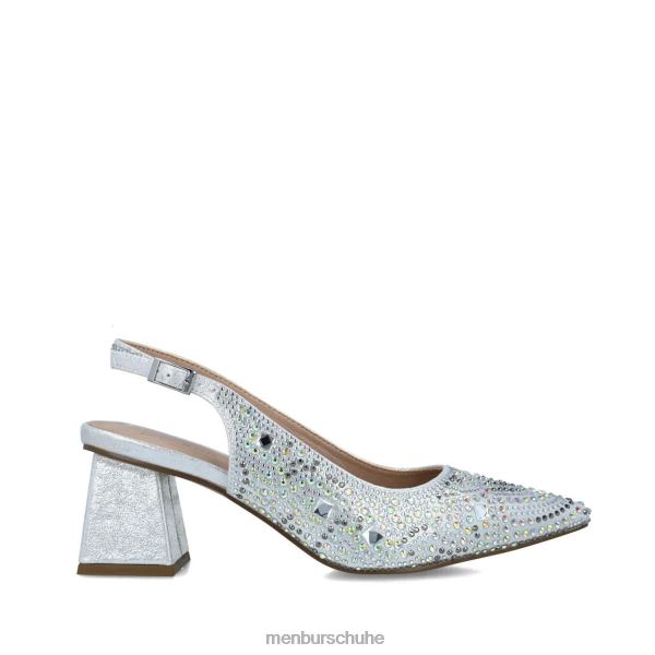 mittlere und niedrige Absätze Menbur Procyon Silber Frauen 2R0V05582