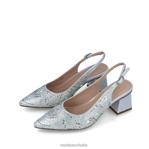 mittlere und niedrige Absätze Menbur Procyon Silber Frauen 2R0V05582