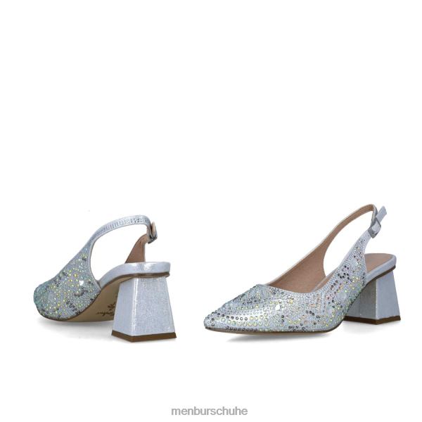 mittlere und niedrige Absätze Menbur Procyon Silber Frauen 2R0V05582