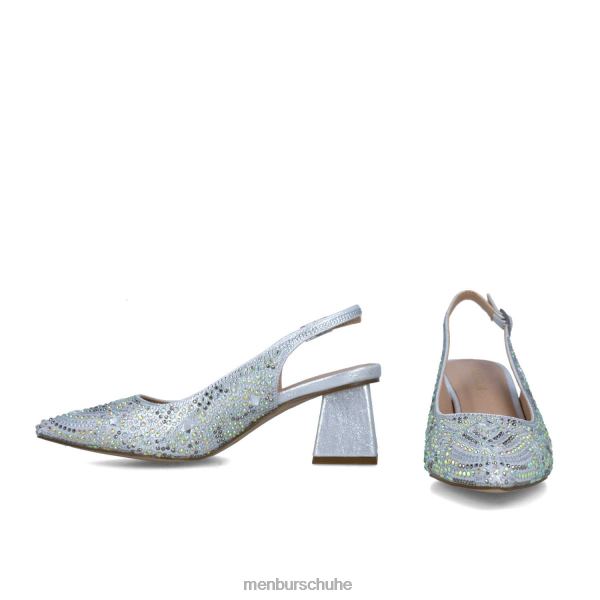 mittlere und niedrige Absätze Menbur Procyon Silber Frauen 2R0V05582